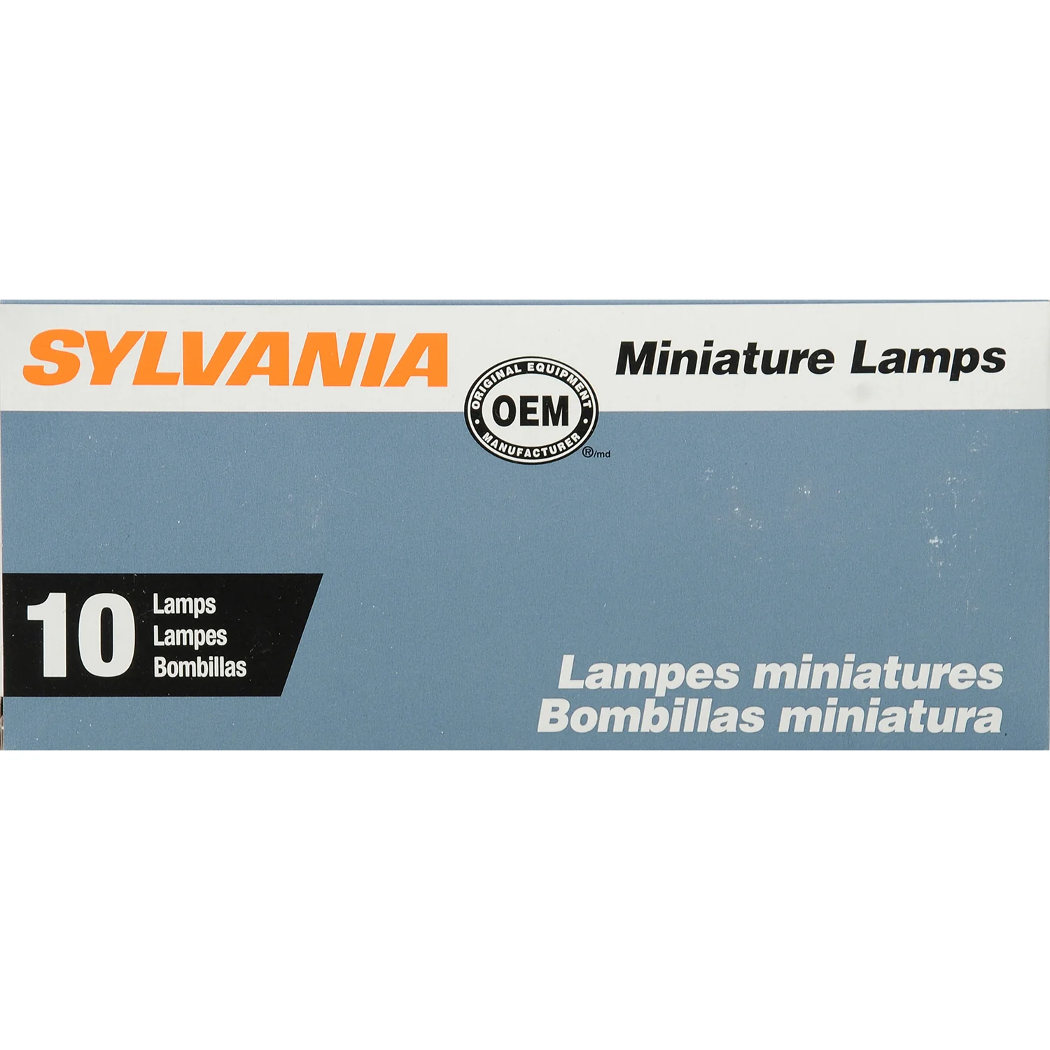 10-PK SYLVANIA 2057 Standard Automotive Light Bulb - Image 2