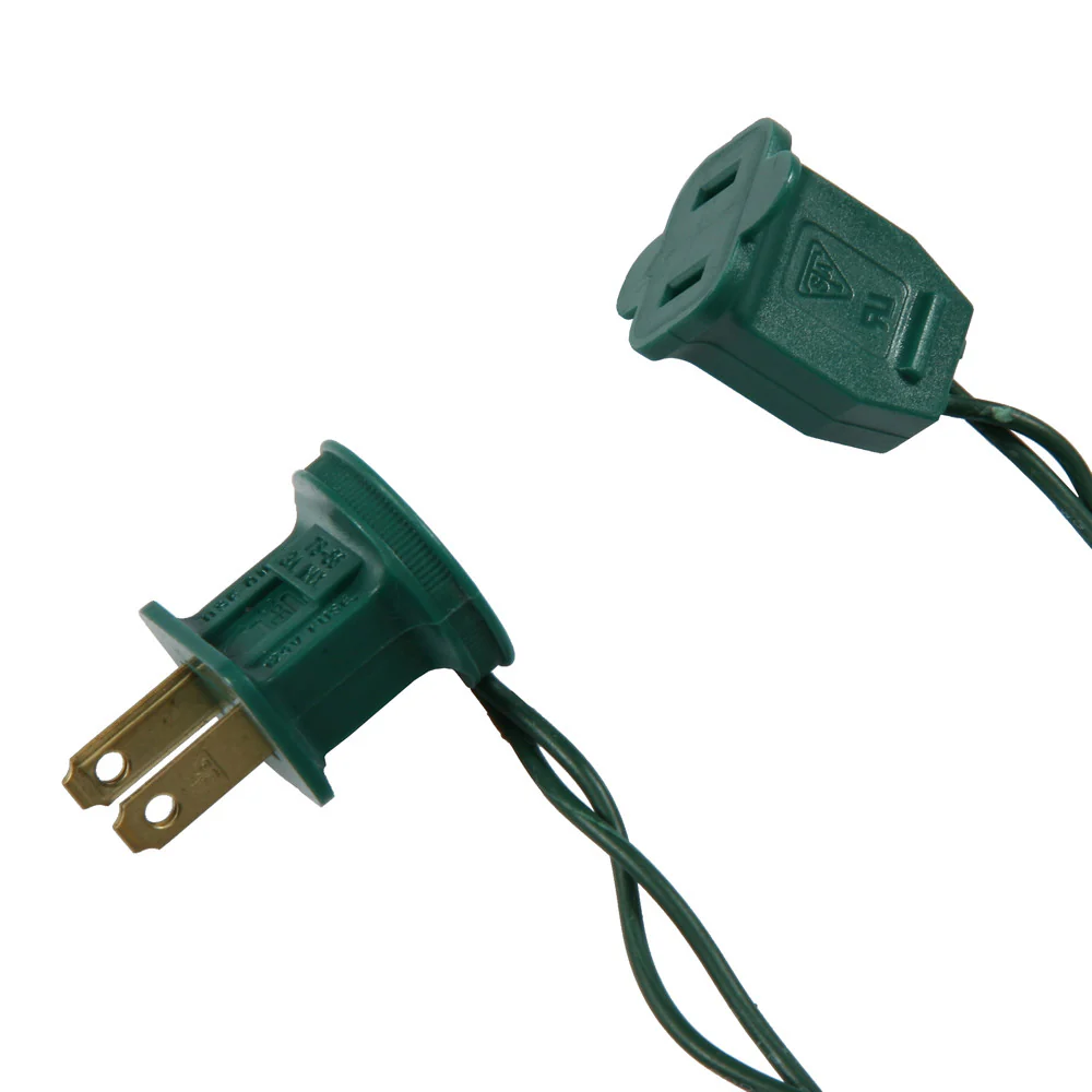 100 Clear Lights Green Wire 46ft. Christmas Set - Image 2