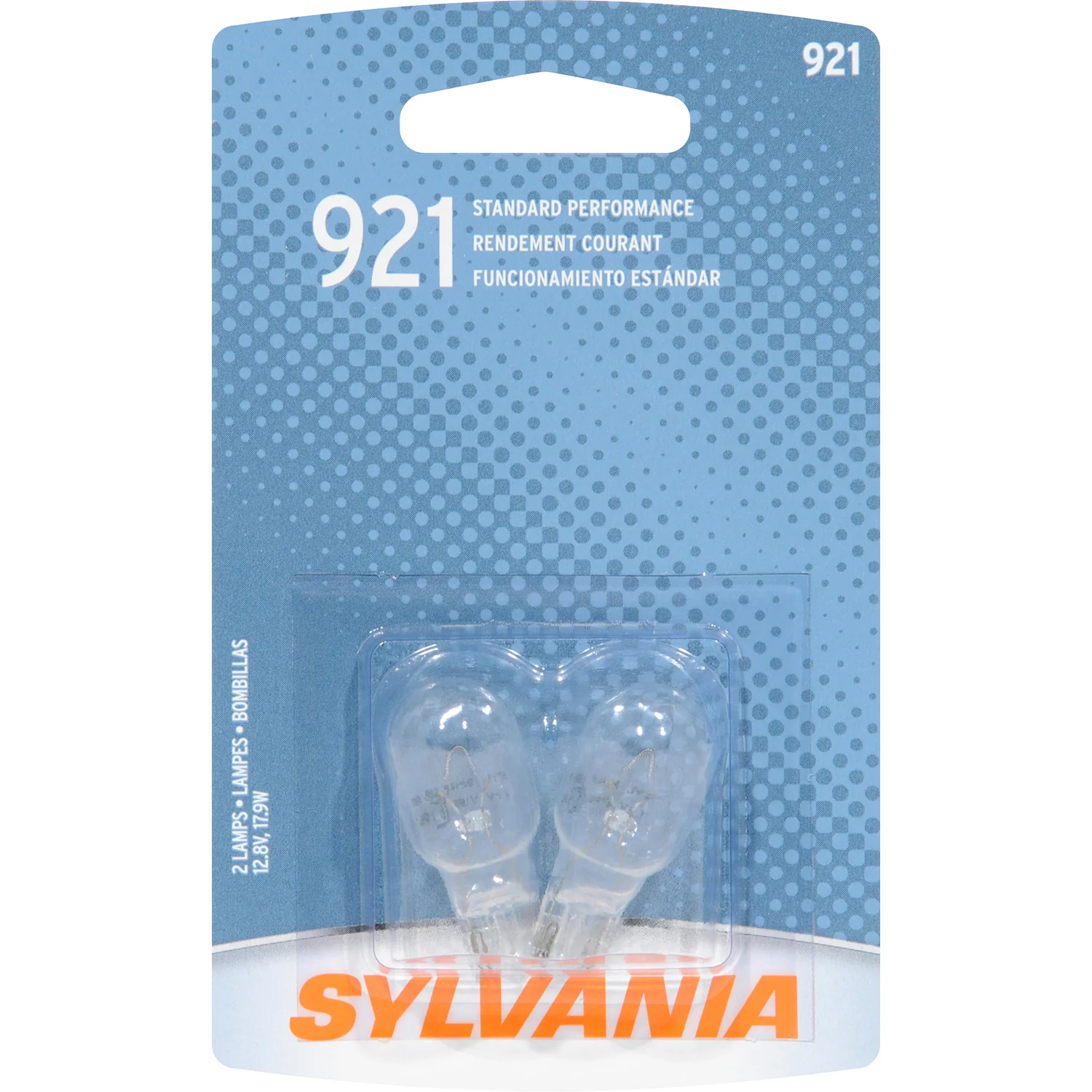 2-PK SYLVANIA 921 Standard Automotive Light Bulb