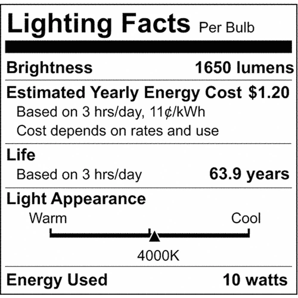 25Pk - 10.5W 48-in T8 LED 4000K Bi Pin base 1650Lm Ballast Bypass - 50w equiv - Image 4