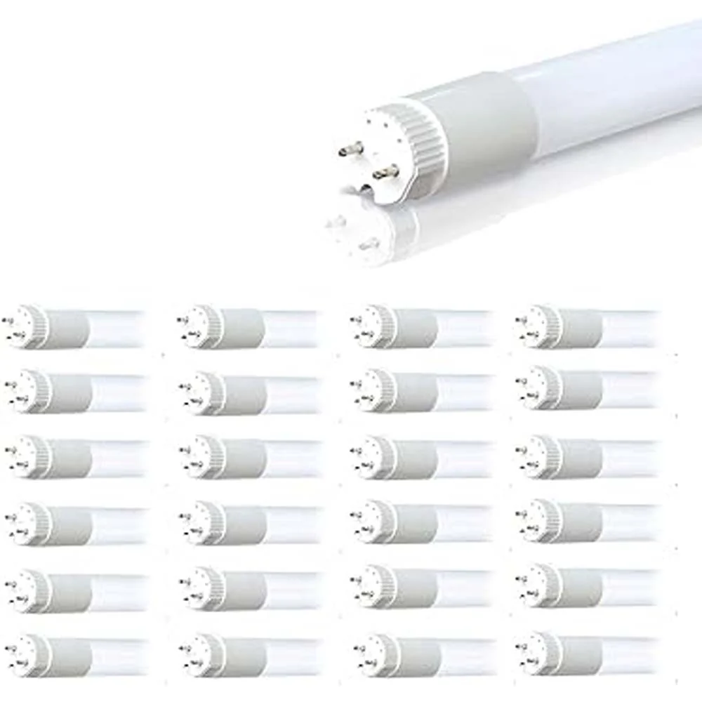25Pk - 10.5W 48-in T8 LED 5000K 1700Lm Ballast Bypass 120V-277V - 50w equiv