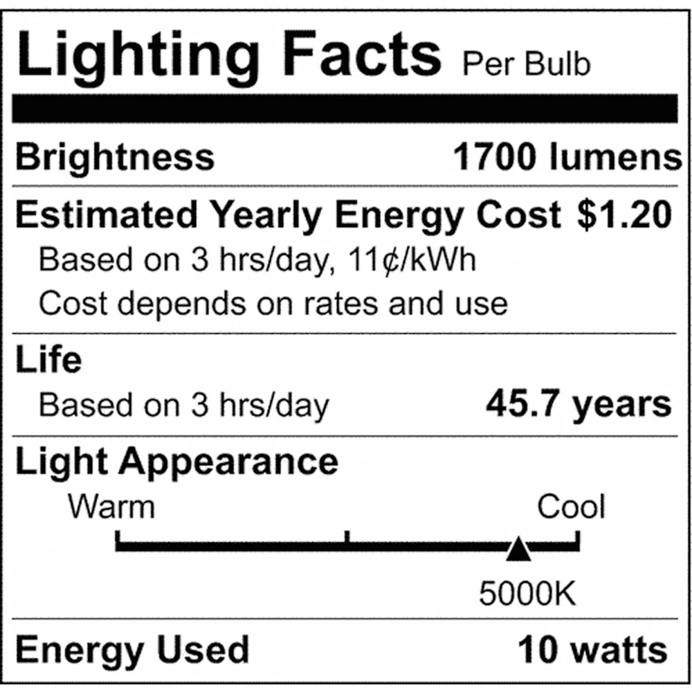 25Pk - 10.5W 48-in T8 LED 5000K 1700Lm Ballast Bypass 120V-277V - 50w equiv - Image 9