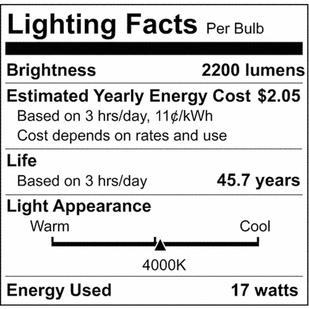 25Pk - 17W 48-in T8 LED 4000K Bi Pin base 2100Lm Ballast Bypass - 90w equiv - Image 8