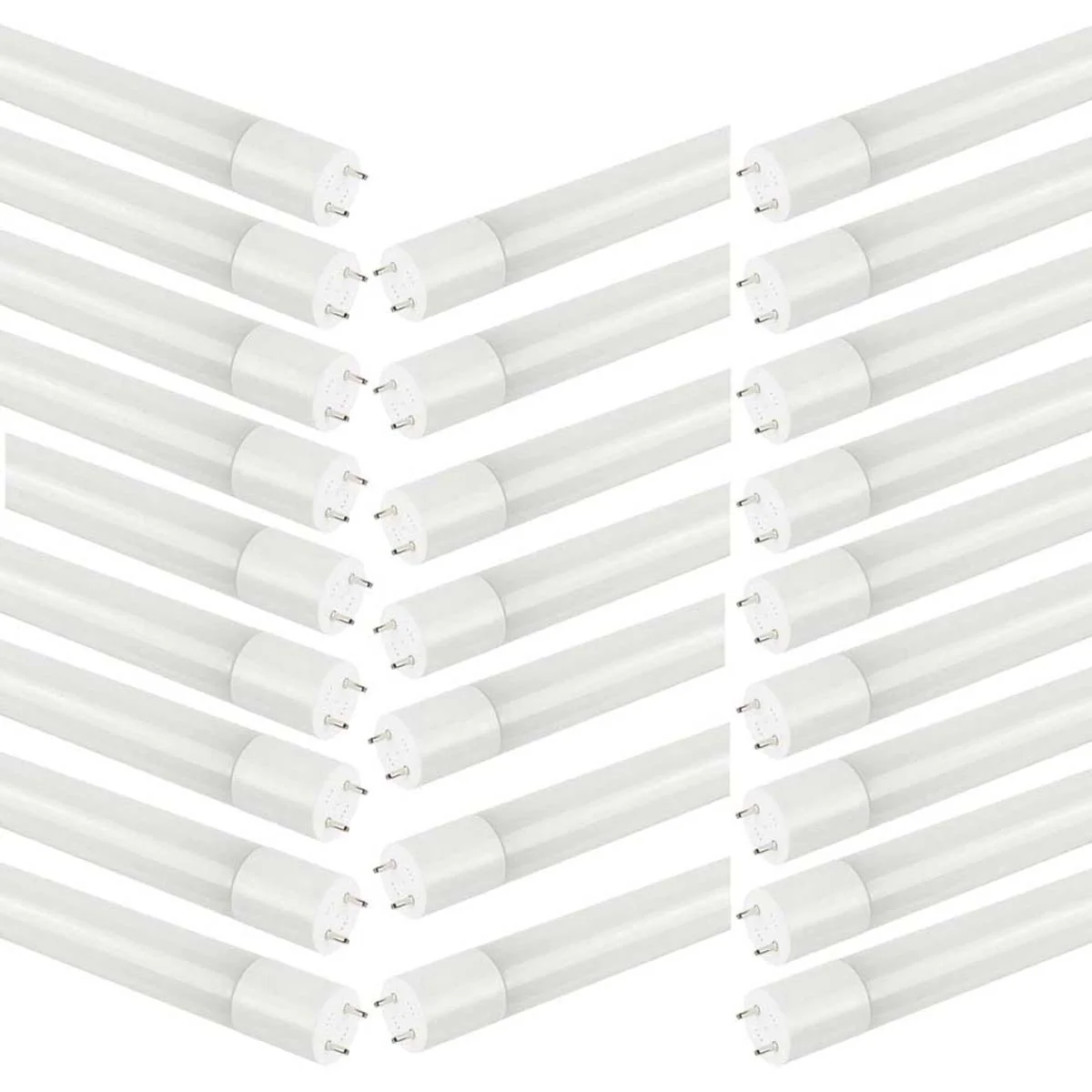 25Pk - Satco 14w 4-ft. T8 LED Tube 3500K 2200LM G13 Base - Ballast Dependent