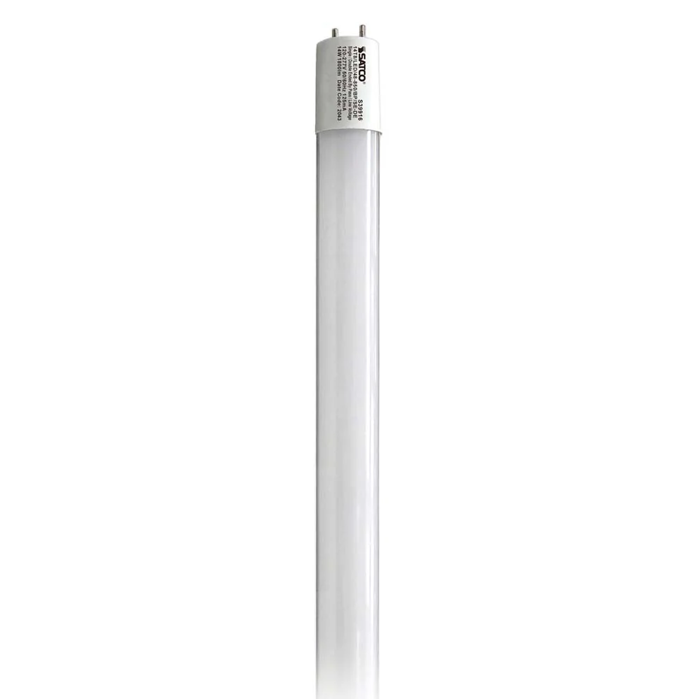 25Pk - Satco 14W 48in T8 LED Tube 5000K 1800LM G13 Base Ballast Bypass - Image 2