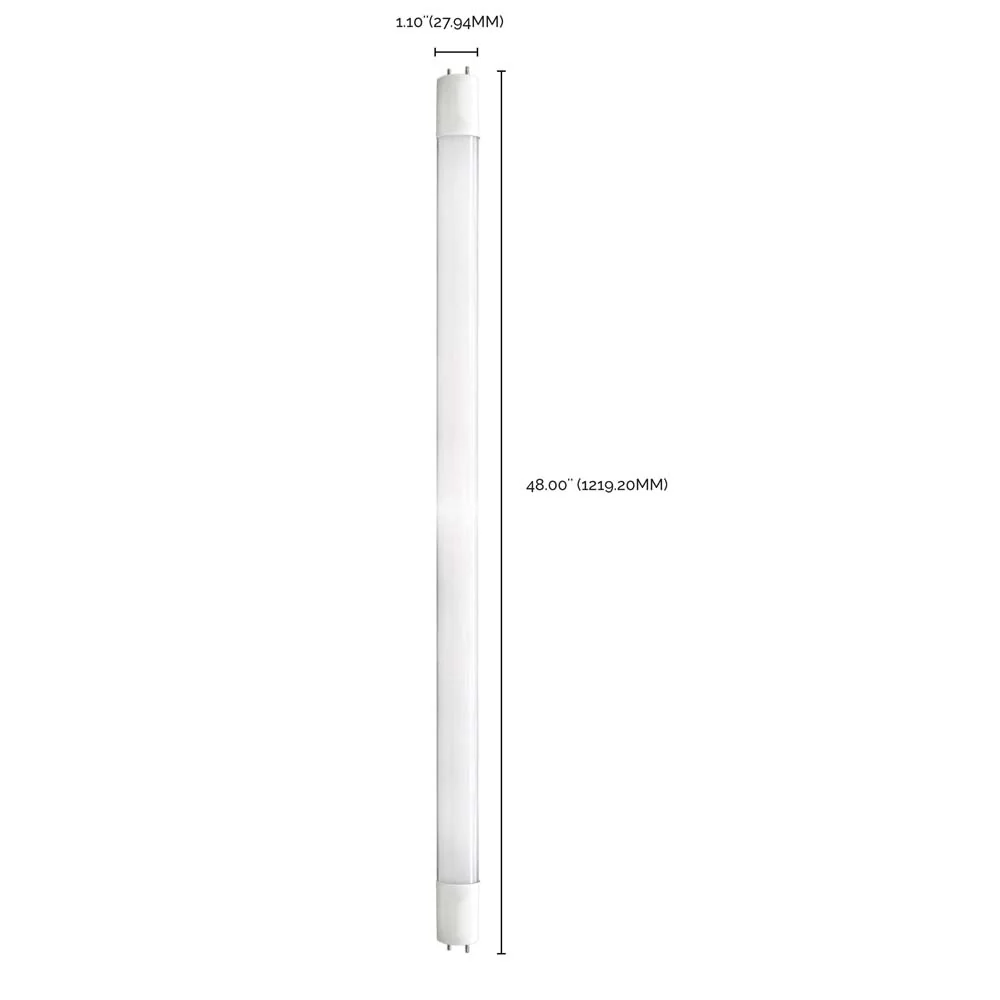 25Pk - Satco 17W 48-in T8 LED Tube 3000K 2100LM G13 Base Ballast Bypass - Image 5