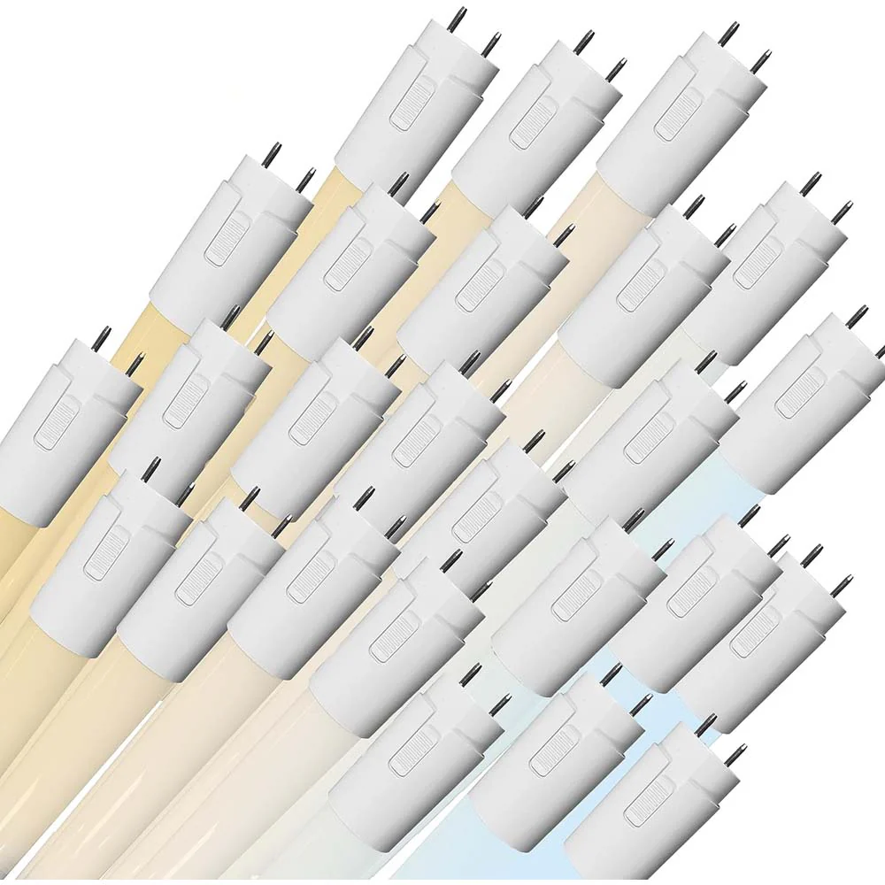 25Pk - Sunlite 12w 3-FT LED T8 Glass Tube Bulb CCT Tunable G13 Base 120-277V