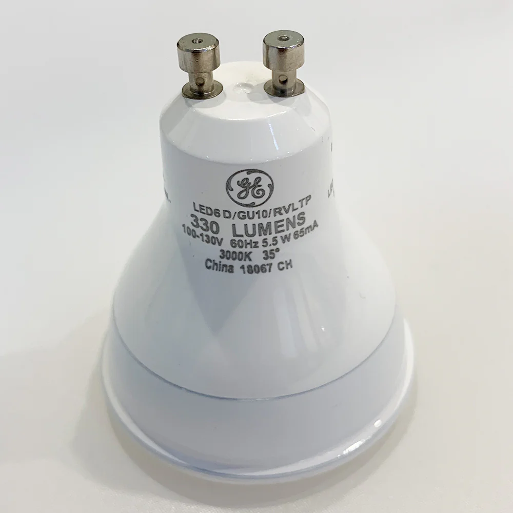 4PK - GE 5.5w LED MR16 GU10 3000K Dimmable Light Bulb - 50w equiv. - Image 4