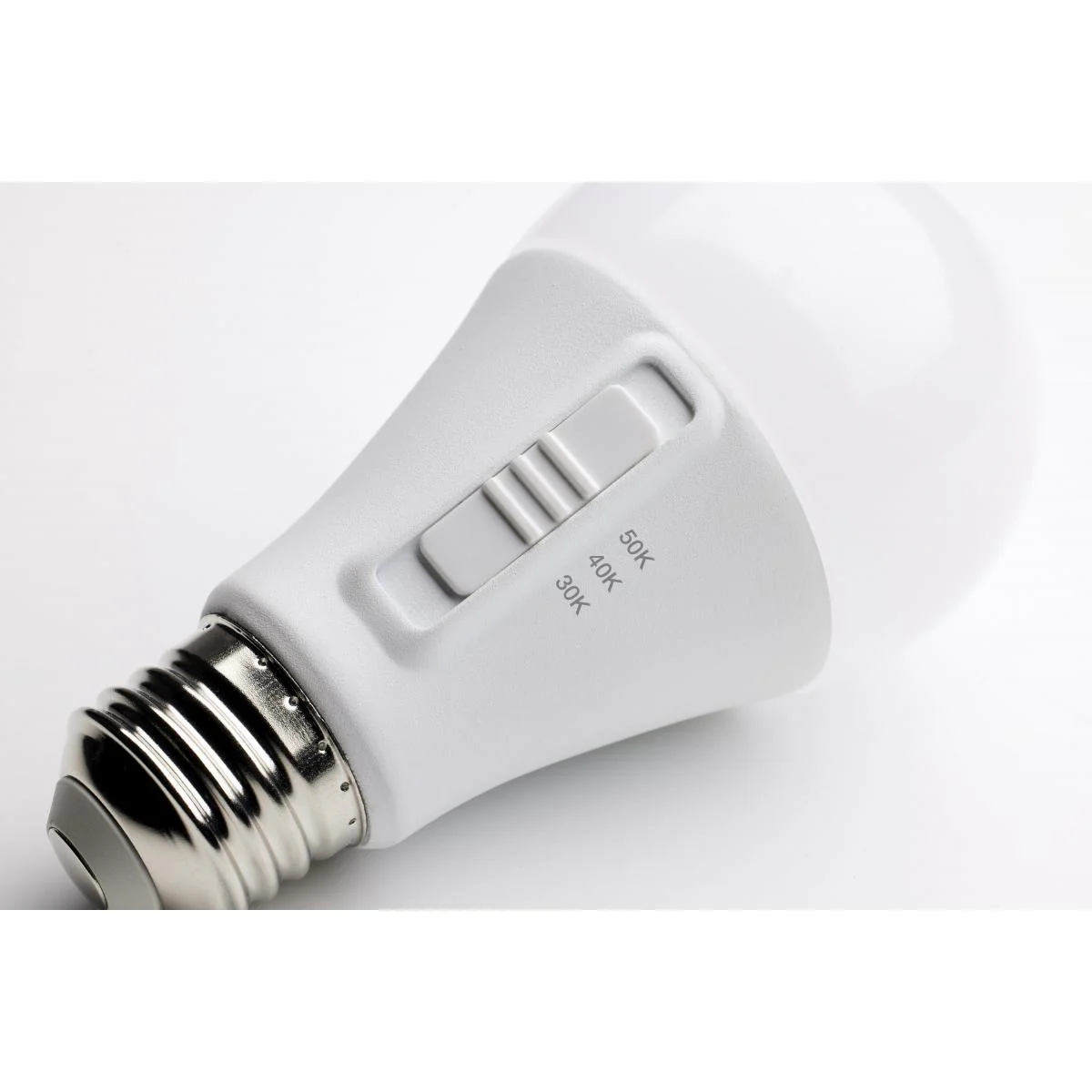 4Pk - Satco 14w A19 LED 120v CCT Selectable 90 CRI White Finish Bulb - Image 3