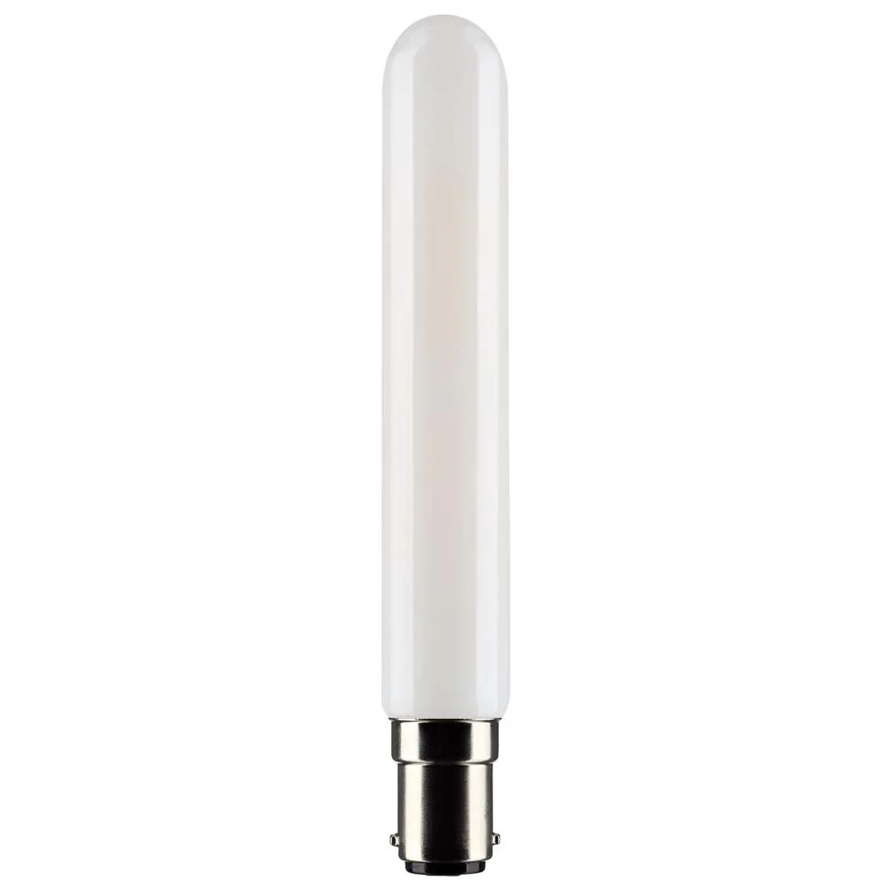 4W T6.5 LED Frosted Double Contact Bayonet Base 3000K 360 Lumens 120v