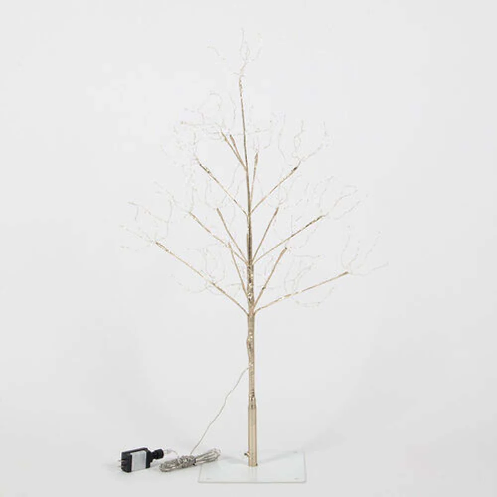 5-ft. Gold Fairy Light Tree, Warm White LED - Image 2