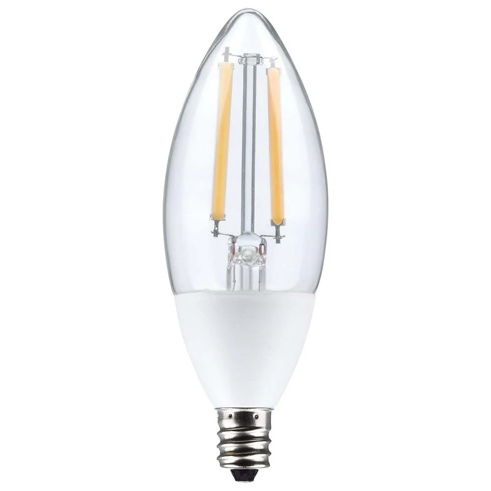 5W B11 Dusk to Dawn LED 5000K Candelabra Base With Photocell