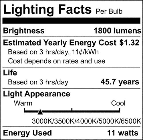 6-In T8 U-BEND LED Bi Pin Base Wattage and CCT Selectable Frost Finish 120-277v - Image 8