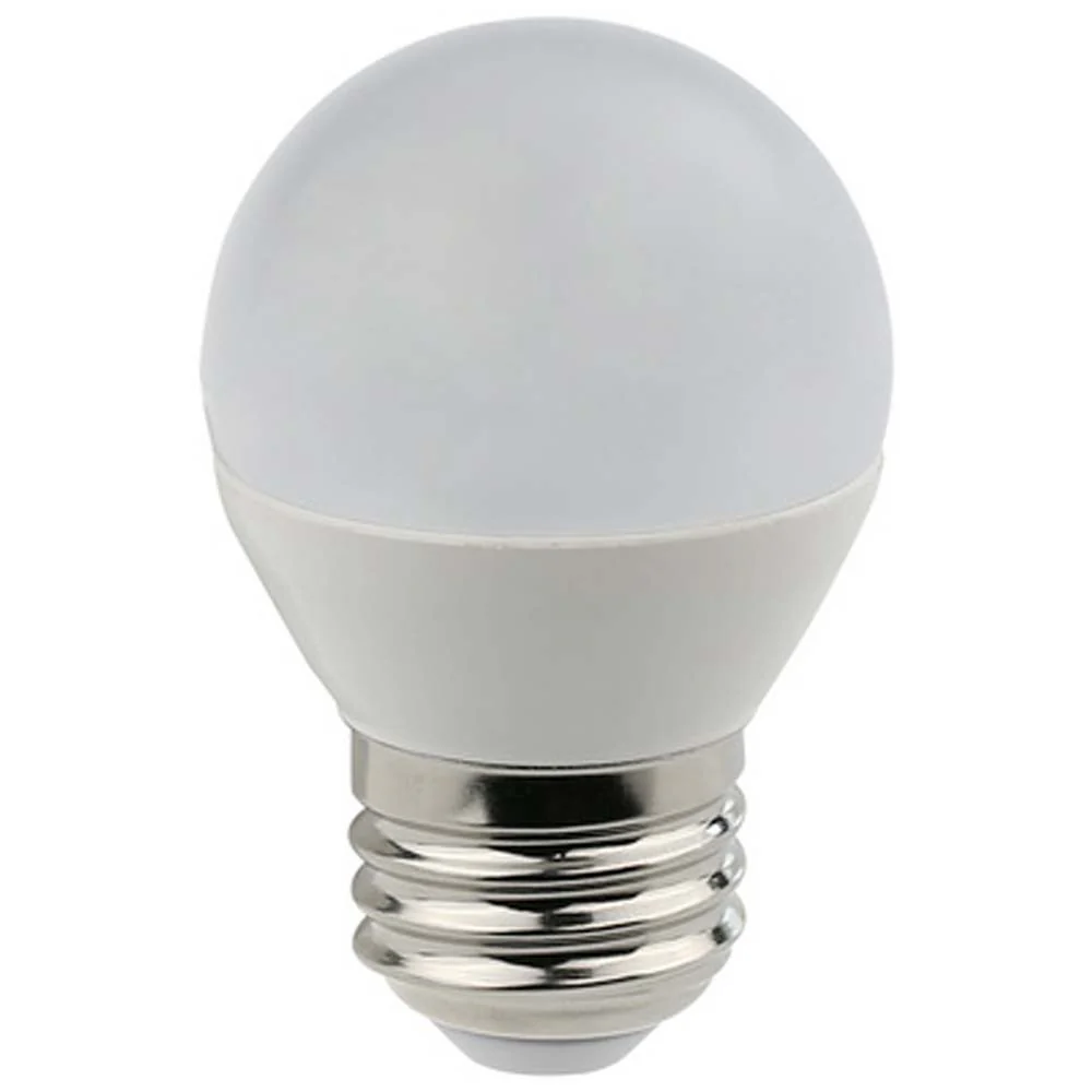 6Pk - Sunlite 5w LED G16 Frosted 120v E26 Base 4000K Cool White Bulb - Image 2
