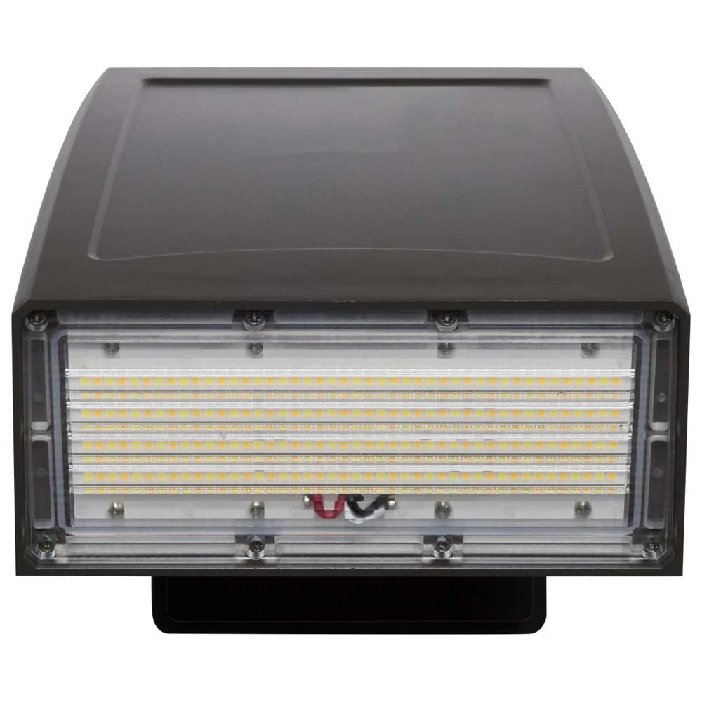 80w Adjustable LED Wall Pack CCT Tunable 9600-10K Lumens DLC Premium - Image 4
