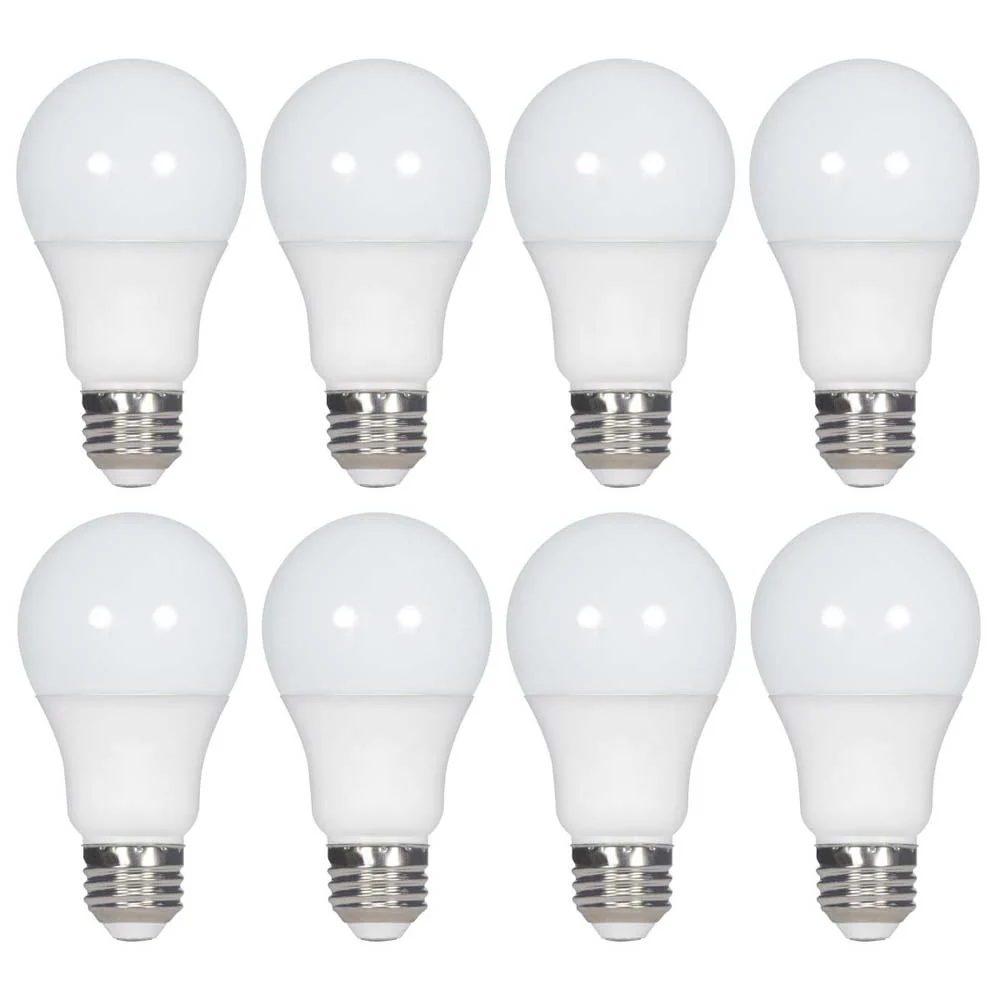 8Pk - 14W A19 LED 2700K Non-Dimmable E26 Medium base - 100w equiv