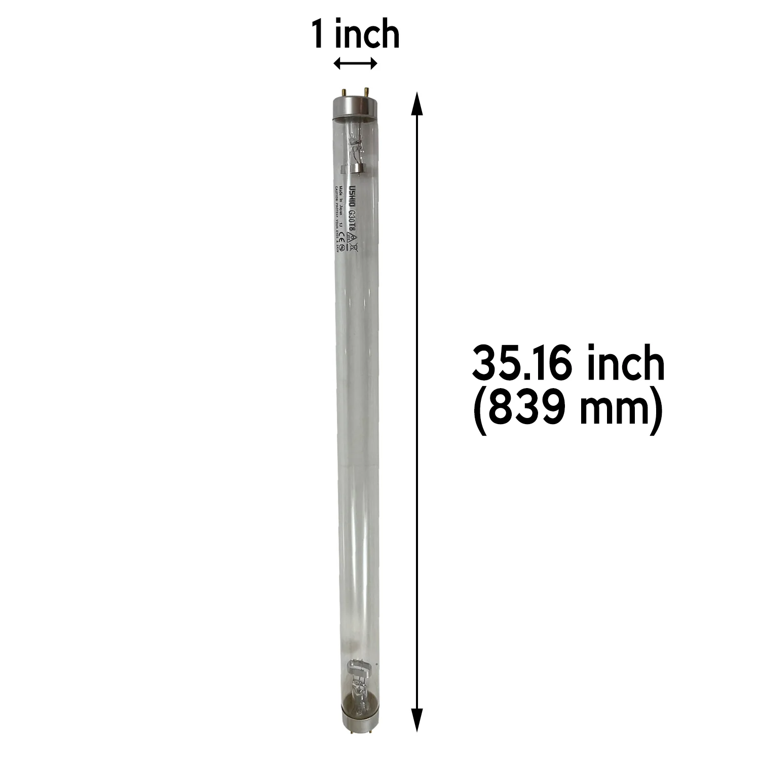 Aquanetics 600IL Germicidal UV Replacement bulb - Ushio OEM bulb - Image 2