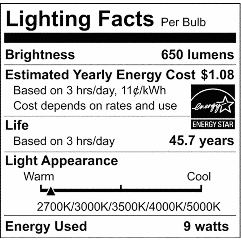 9w 5in. Round LED Flush Mount CCT Selectable with Nickel Finish - Image 8