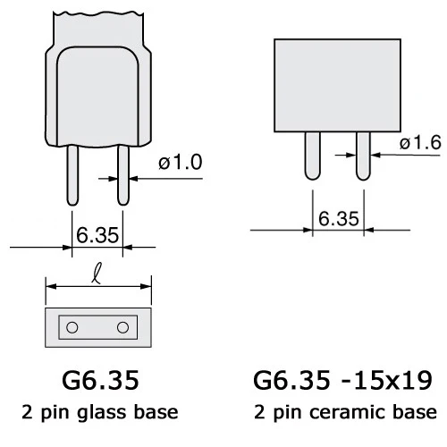 BRJ/EVB 64633 bulb OSRAM 150w 15v HLX G6.35 Single Ended Halogen light Bulb - Image 3