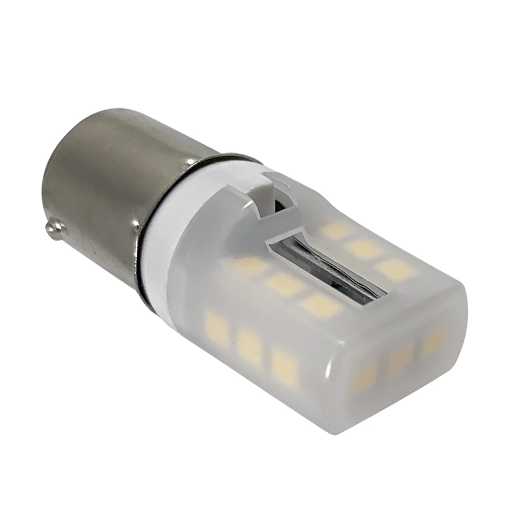 BulbAmerica 1156 LED 3W 300Lm DC 10-30V 2700K White Bulb - Image 3