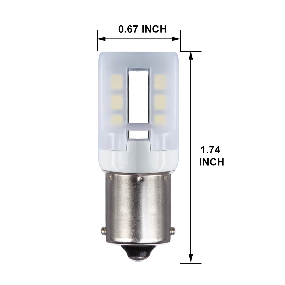 BulbAmerica 1156 LED 3W 300Lm DC 10-30V 6500K Daylight Bulb - Image 2