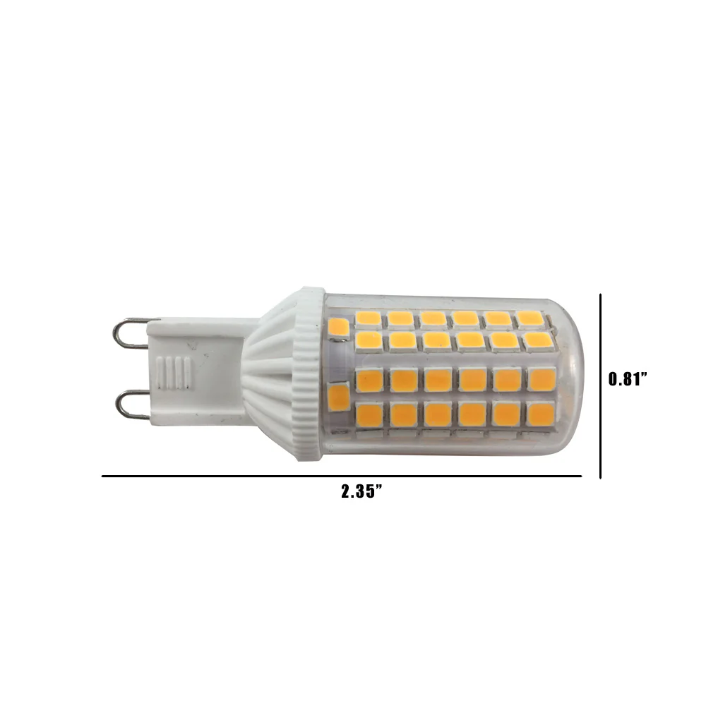 BulbAmerica 5W G9 LED 4000K Cool White 530Lm Dimmable 120V Non-Flicker Bulb - Image 2