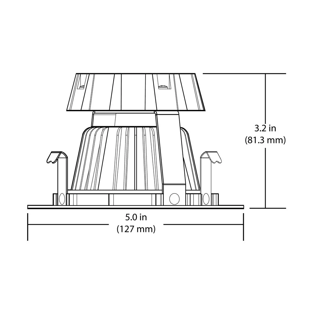DCG Series 4 in. White Gimbal LED Recessed Downlight, 2700K - Image 8