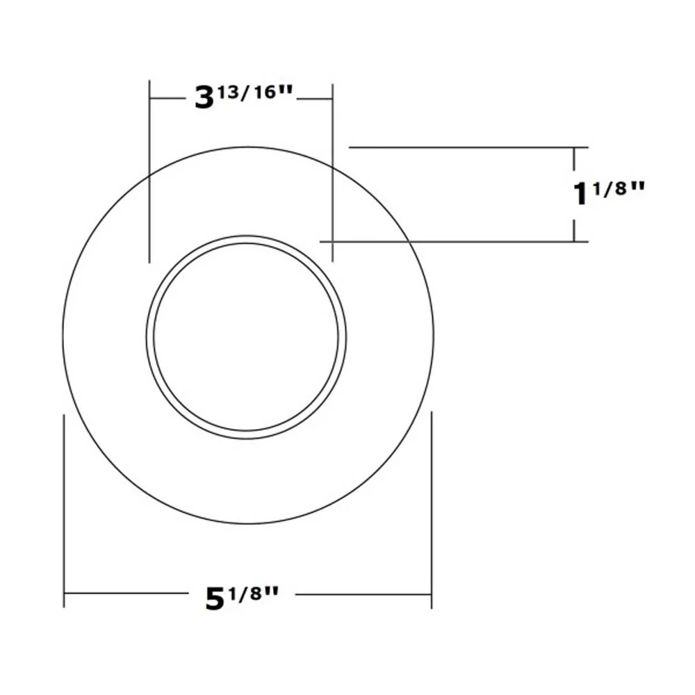 DCR4 Series Aged Copper Metallic Trim for NICOR DCR4 LED Downlight - Image 2