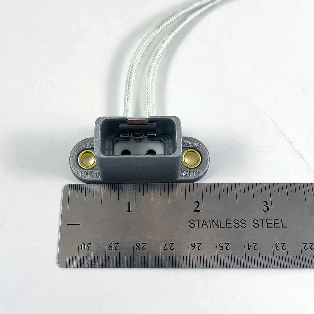 G9.5 Ceramic Steatite Socket Aluminum Housing 16AWG 36in Lead - Image 3