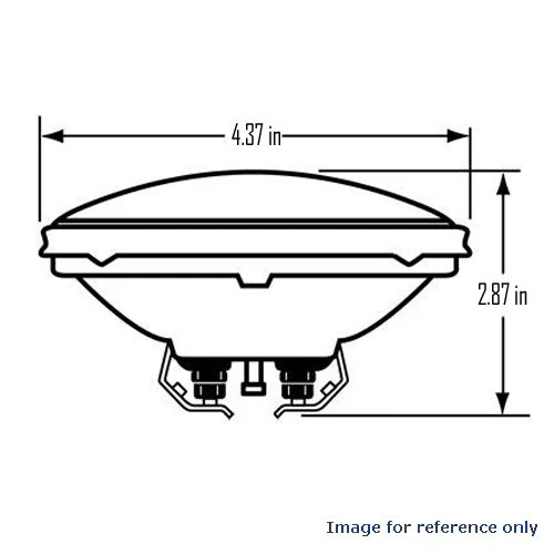 4415 - 35w 12v PAR36 GE Replacement Sealed Beam Bulb - Image 3