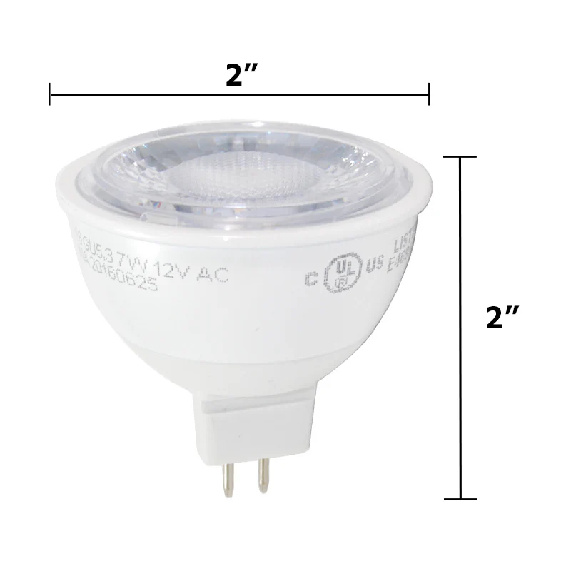 7W MR16 LED Cool White Dimmable 600LM Flood Light Bulb - 75w equal - Image 4