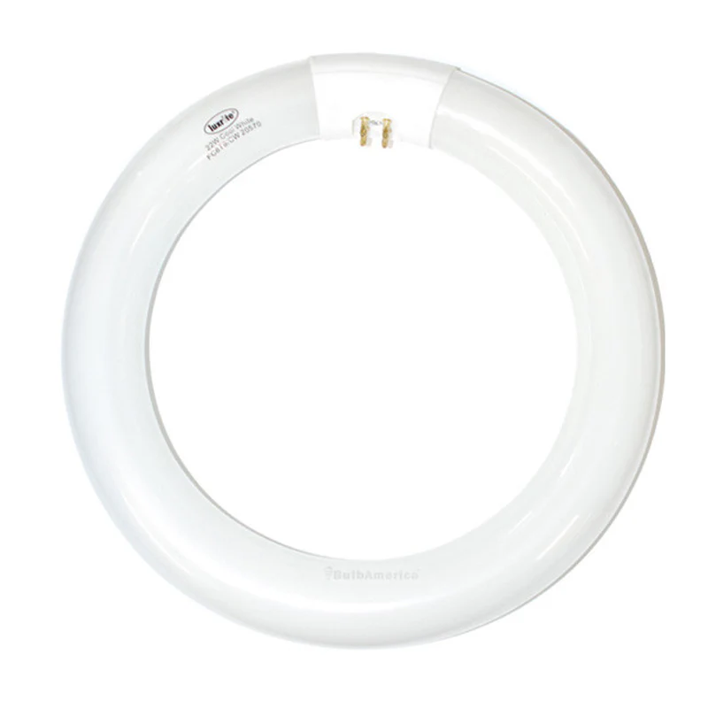Luxrite 22w FCT9 Cool White 4-Pin Circline Fluorescent Light Bulb