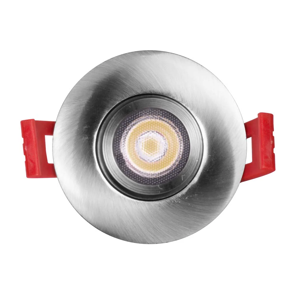 NICOR 2-inch LED Gimbal Recessed Downlight in Nickel, 2700K - Image 2