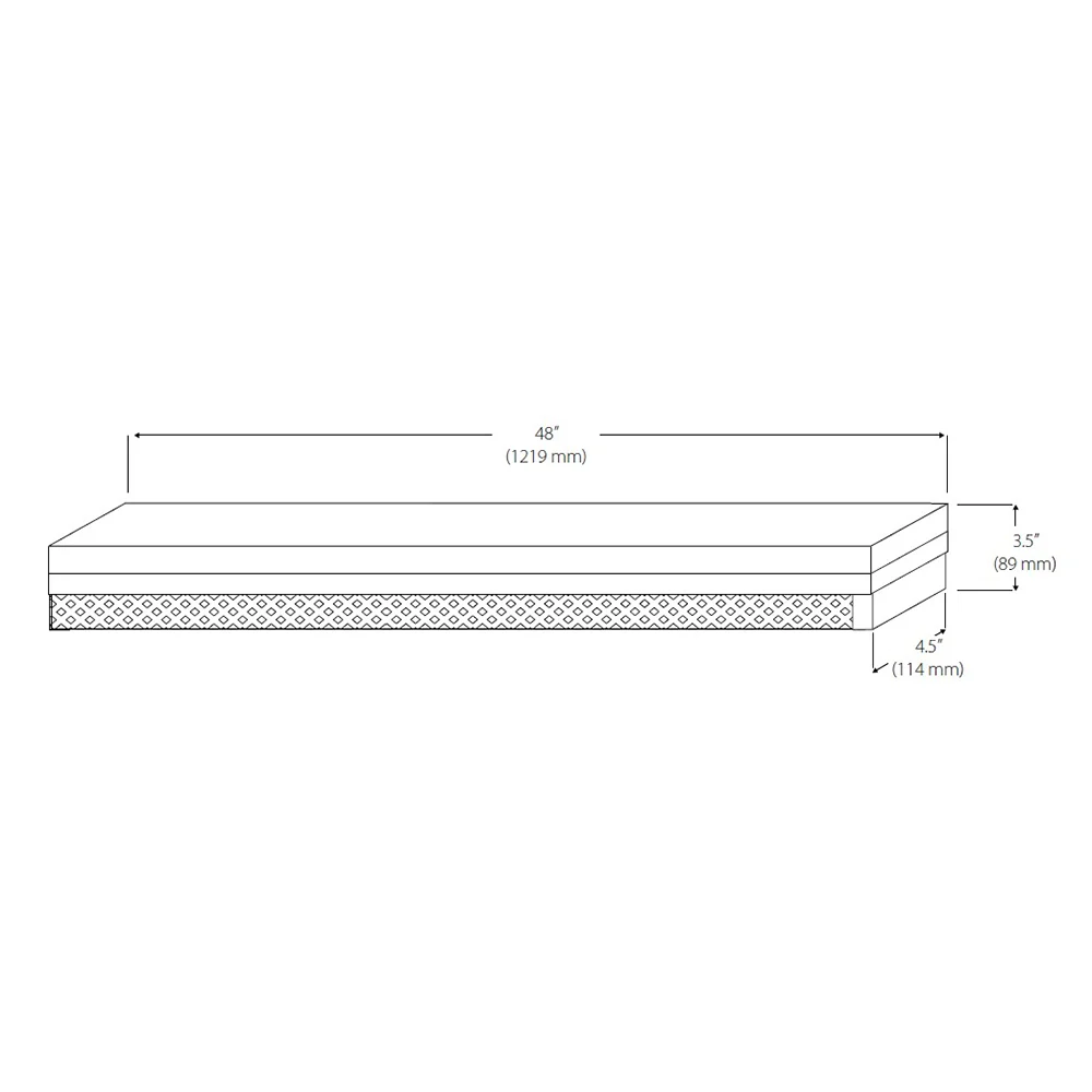 NICOR 4 foot Linear High Output LED Strip Light in 4000K - Image 3