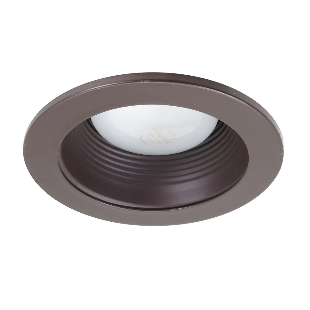 NICOR 4 in. Oil Rub Bronze Baffle/Trim