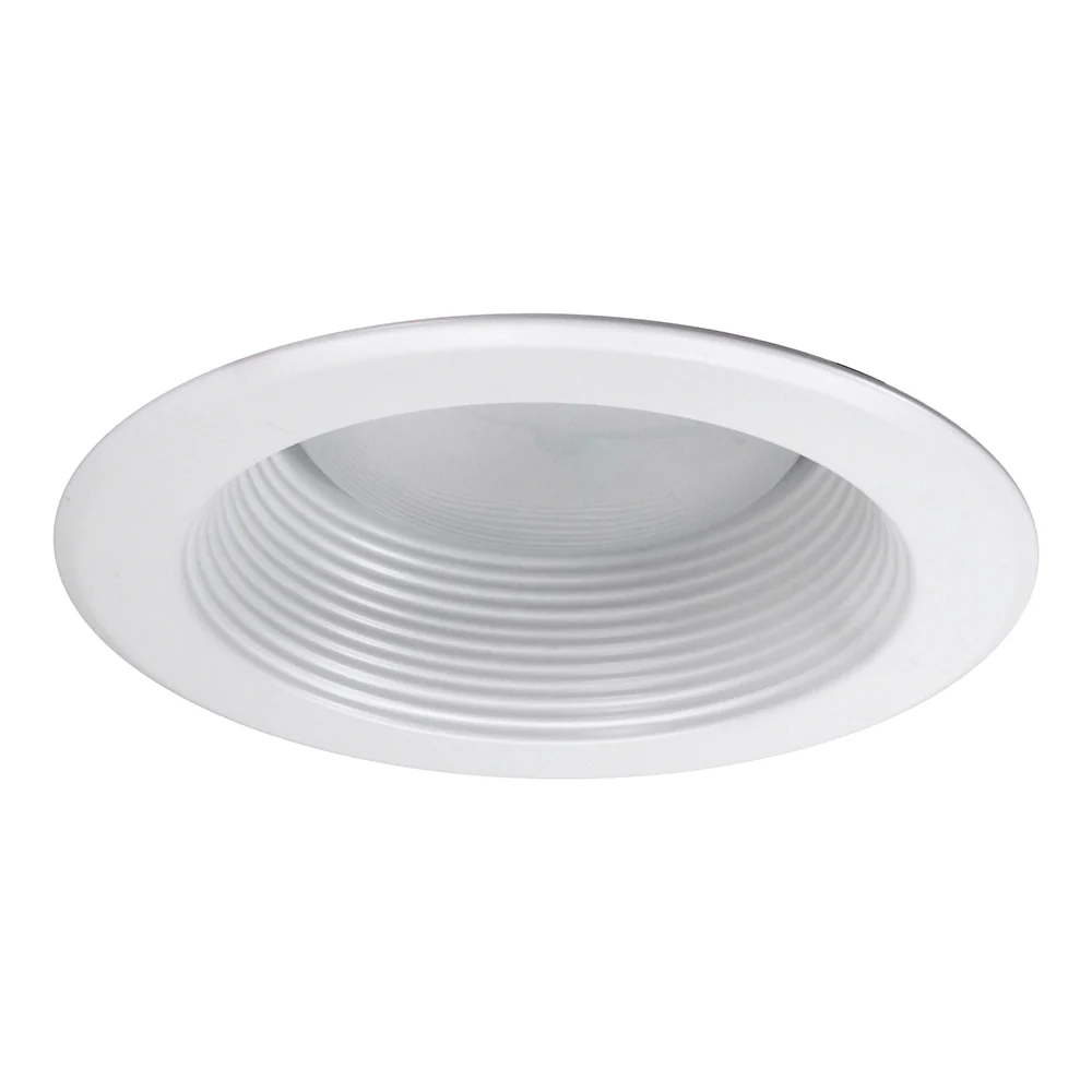 NICOR 5 in. Baffle Trim Wht 75W R/PAR30