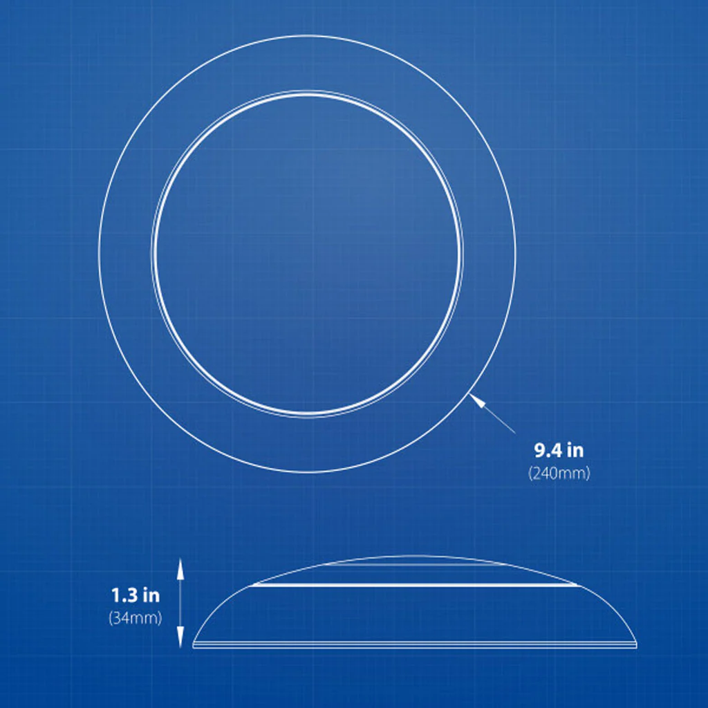 Nicor RSD Series 8-in Surface Mount 5000K LED Downlight - Image 2