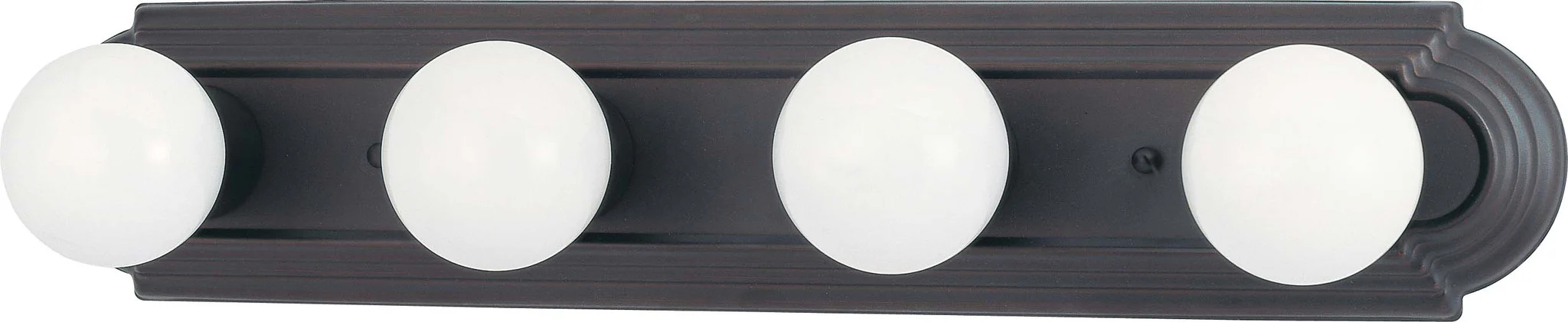 Nuvo 4 Light 24 inch Vanity Racetrack Style