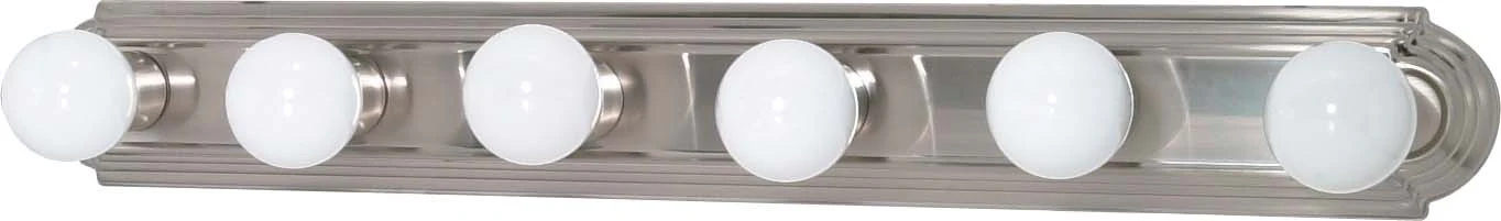 Nuvo 6 Light - 36 inch - Vanity - Racetrack Style