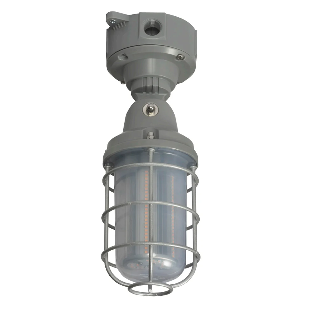 Nuvo Lighting 20w LED Adjustable Vapor Tight in Gray Finish 4000k