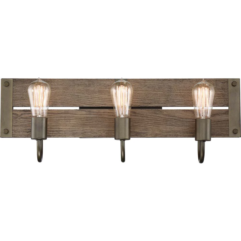 Nuvo Lighting 60w 3-Light Winchester Vanity Bronze Finish