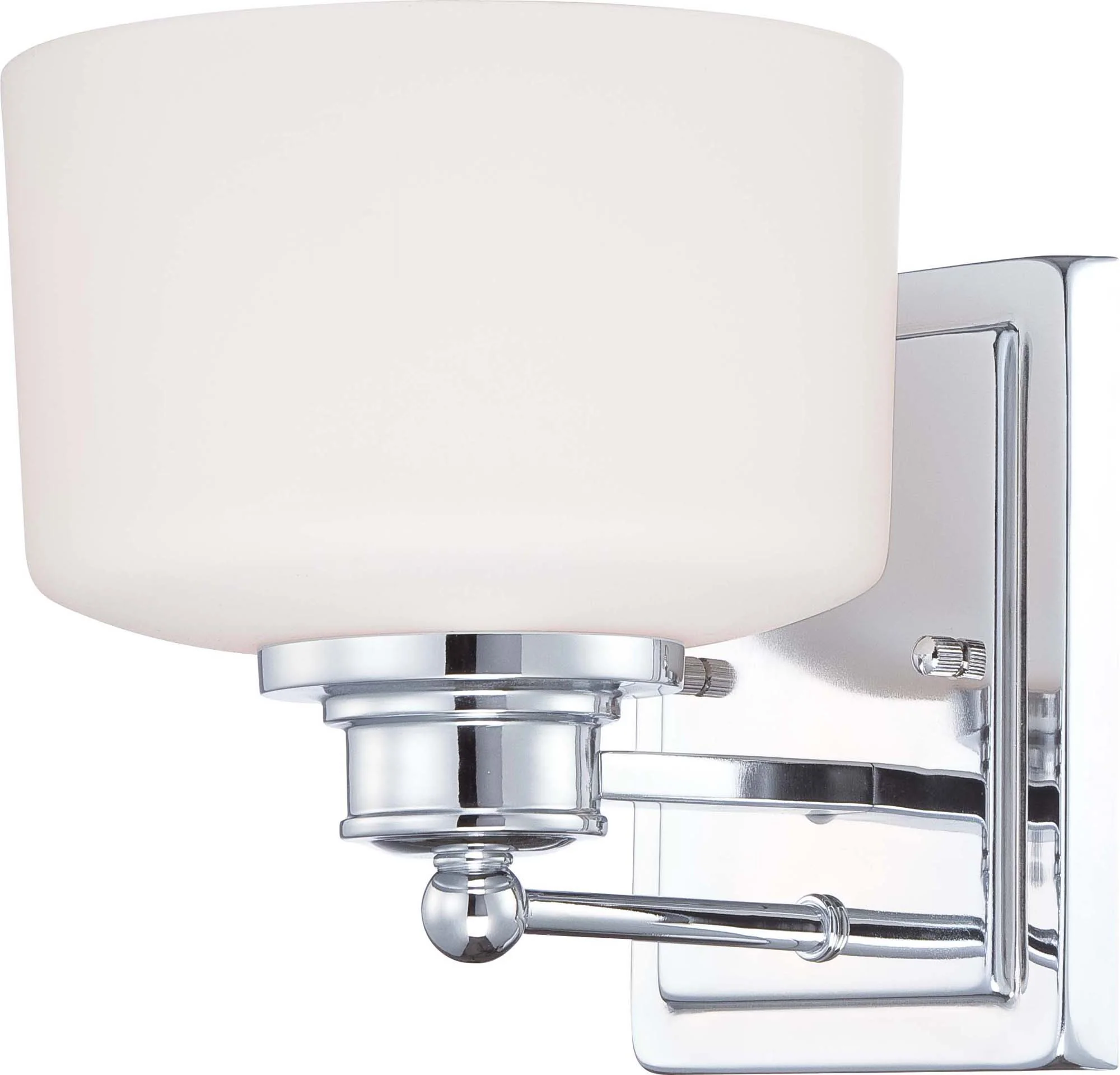 Nuvo Soho - 1 Light Vanity Fixture w/ Satin White Glass