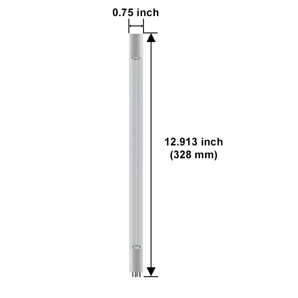 OSRAM 55030 G16T5L/4PSE 12.91" 16W T5 UVC PURITEC HNS UV-C Lamp - Image 2
