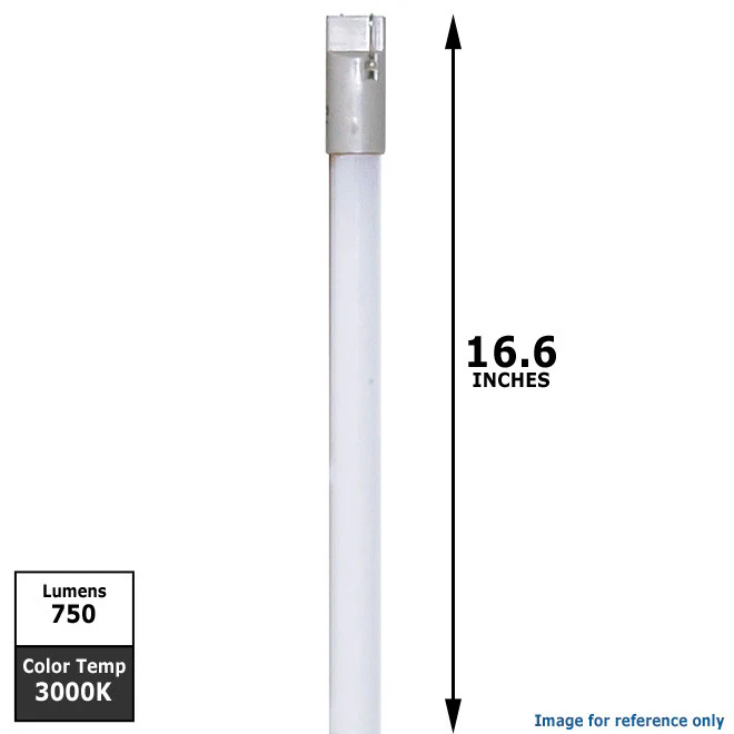 Sylvania 11w T2 FM11/830 3000k Double-End Axial Fluorescent Tube Light - Image 2