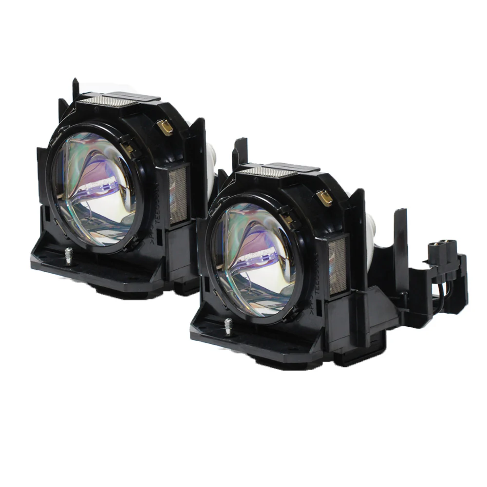 Panasonic PT-D6710 Projector Housing with Genuine Original OEM Bulb