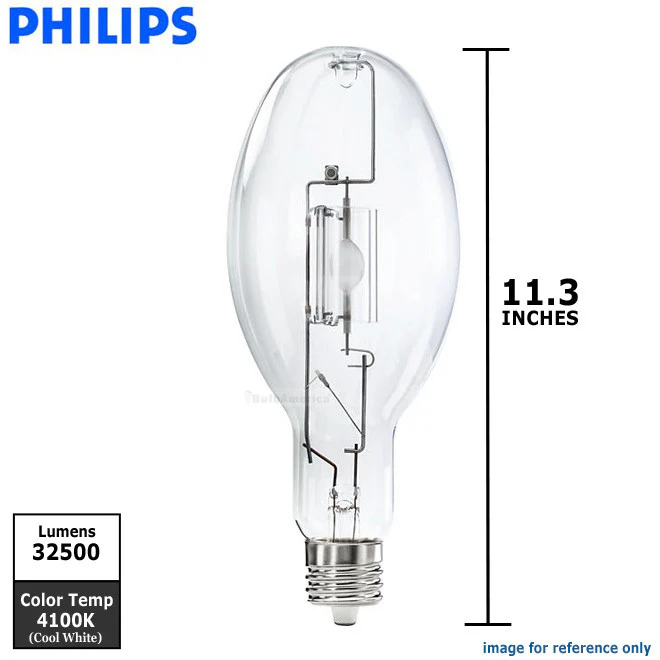 Philips 315w ED37 E39 Cool White MasterColor CDM Elite MW HID Light Bulb - Image 2