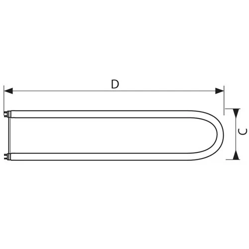 PHILIPS 32W T8-6U 3500K U-Bent Rapid Start Fluorescent Light Bulb - Image 3