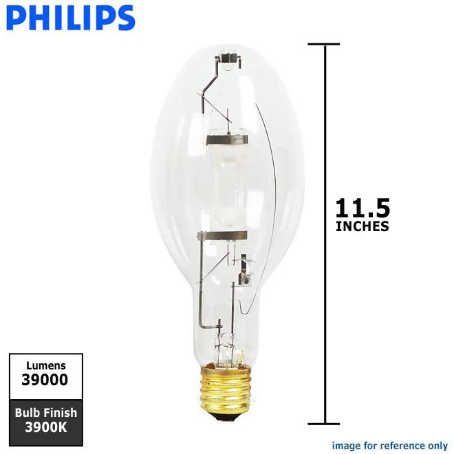 Philips 400w ED37 E39 Mogul Switch Start Metal Halide Standard HID Light Bulb - Image 2