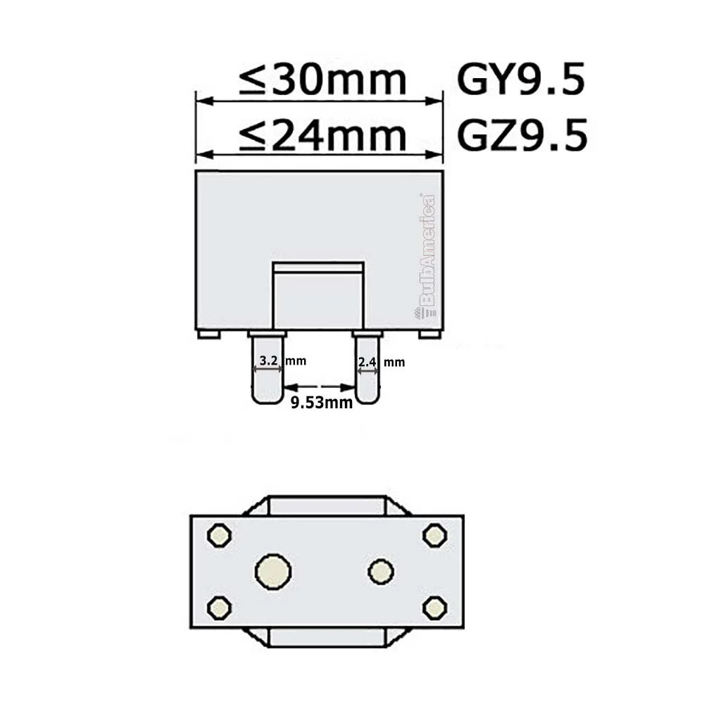 Philips MSR 400 SA 400w GY9.5 Short Arc HID Light Bulb - Image 4