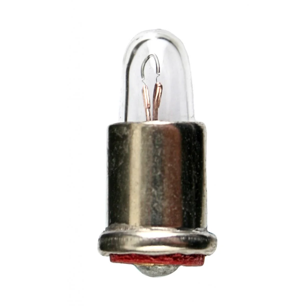 Satco 1.12w T1.75 miniature SX6s Midget Flange base 14v Clear Bulb